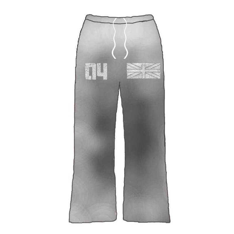 Black Washed Pants